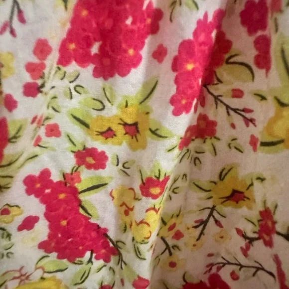 White, Pink and Yellow Tank Top - Picture 5 of 7